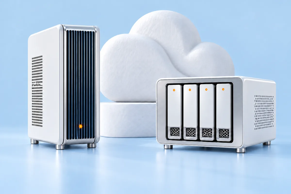 Illustration : Cloud ou serveur local à Montpellier : que choisir pour une PME ?